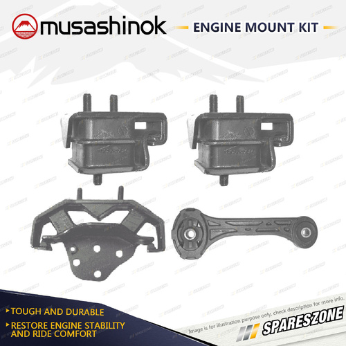 Full Engine Mount Kit for Subaru Impreza LX LXS GC GF 1.6 FWD EJ16E 93-98 Manual