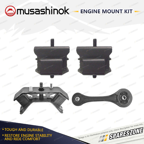 Full Engine Mount Kit for Subaru Forester SG9 Impreza WRX AWD 00-08 Auto 3 Bolt