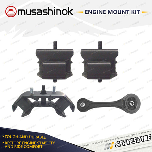 Full Engine Mount Kit for Subaru Forester SH9 2.5L 08-13 Auto Rear 3 Bolt