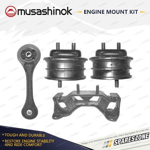 Full Engine Mount Kit for Subaru Impreza GD9 GG9 2.0L 4Cyl AWD 00-07 Manual