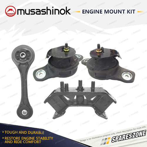 Full Engine Mount Kit for Subaru Liberty BL BP Outback BP 2.5L AWD 03-09 Auto