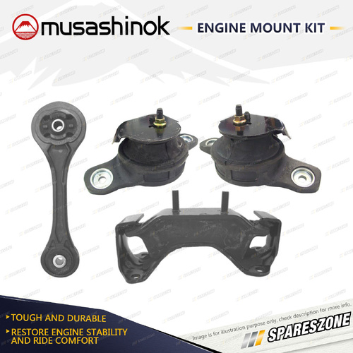 Full Engine Mount Kit for Subaru Liberty BL Outback BP 2.5L AWD 03-09 5 Spd Man