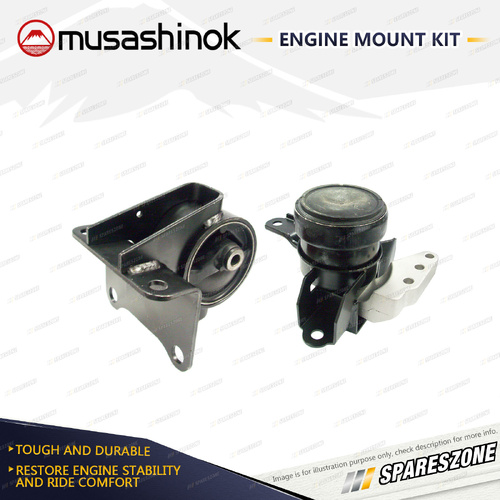 LH + RH Engine Mount for Suzuki Kizashi FR 2.4L 4Cyl FWD/AWD J24B 10-16 Man CVT