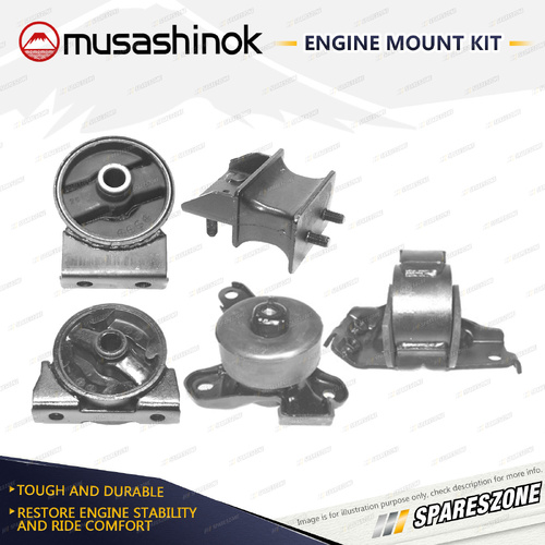 Full Engine Mount Kit for Toyota Camry SV21 SV22 2.0L 3SFE 3SFC 87-93 Manual