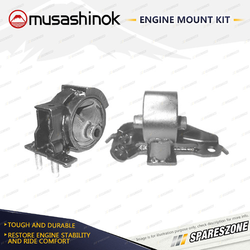 LH + RH Engine Mount for Toyota Corolla AE92 SX Gti 1.6L 4AGE 89-94 Auto & Man