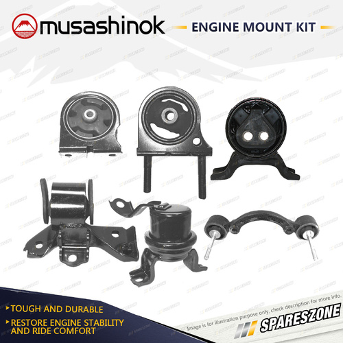 Full Engine Mount Kit for Toyota Rav 4 SXA10 SXA11 2.0L 4WD 3SFE 94-97 Manual