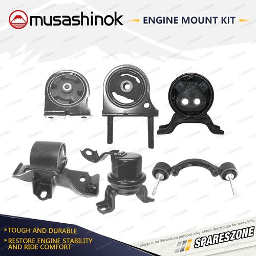 Full Engine Mount Kit for Toyota Rav 4 SXA10 SXA11 2.0L 4Cyl 4WD 3SFE 94-97 Auto