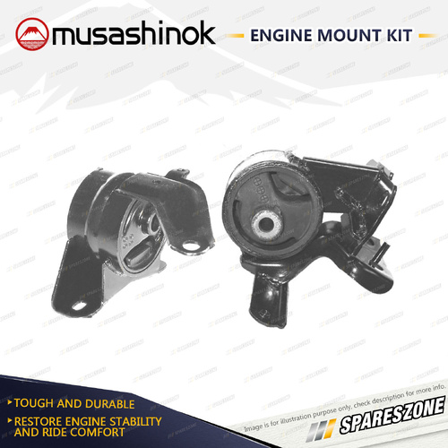 LH + RH Engine Mount Kit for Toyota Corolla AE111 AE112 1.6L 1.8L 98-01 Manual