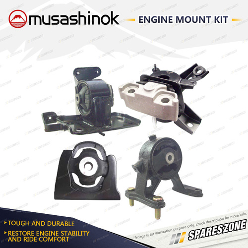 Full Engine Mount Kit for Toyota Rav 4 ACA33 2.4L 4Cyl 4WD 2AZFE 06-13 Auto