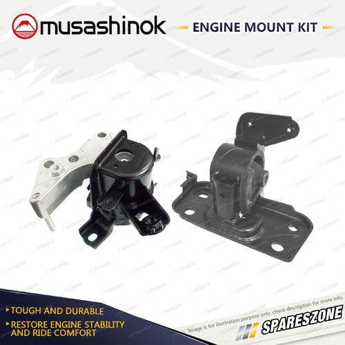 LH + RH Engine Mount Kit for Toyota Estima GSR50 GSR55 3.5L V6 2GRFE 06-On Auto