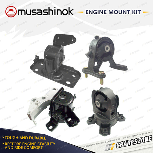 Full Engine Mount Kit for Toyota Estima GSR55 3.5L V6 2GRFE 06-On Auto
