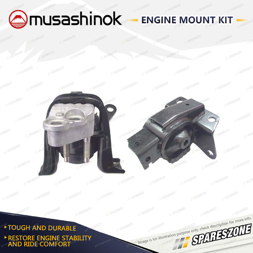 LH + RH Engine Mount Kit for Toyota Celica ZZT231 1.8L 4Cyl 2ZZGE 99-06 Auto