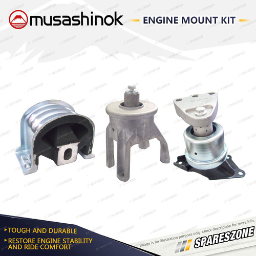 Full Engine Mount Kit for VW Caravelle Multivan Transporter T5 2.5L 04-10 Manual