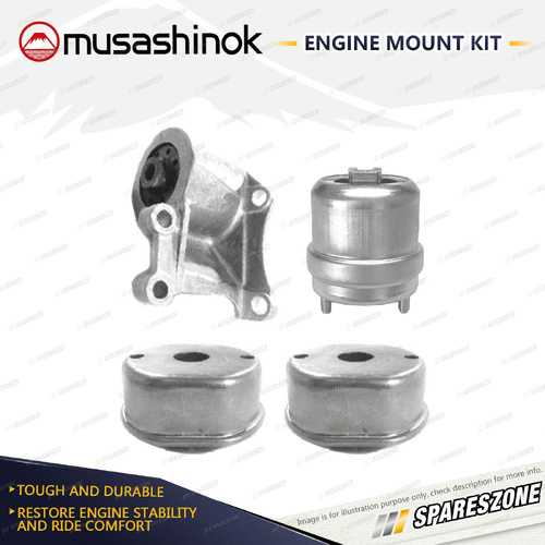 Full Engine Mount Kit for Volkswagen Transporter T4 2.0L 4Cyl AAC 93-04 Manual