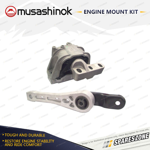 Full Engine Mount Kit for Volkswagen Passat 3C Scirocco R 1S 1.8L 2.0L 09-17