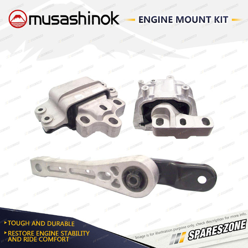 Full Engine Mount Kit for Volkswagen Caddy Golf MK 6 Jetta 1B 1K 1.6L 2.0L 08-16
