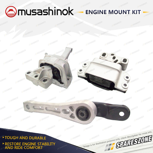 Full Engine Mount Kit for Volkswagen Tiguan 5N 118 TSI 1.4L CAVD 11-13 Manual