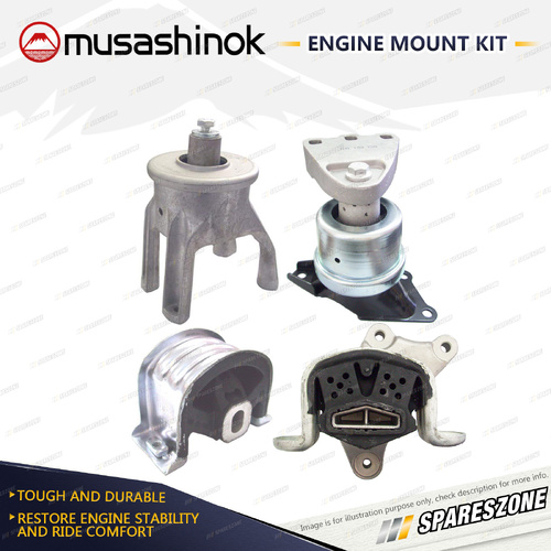 Full Engine Mount Kit for VW Transporter T5 1.9L AXC AXB BRS BRR 04-10 Manual