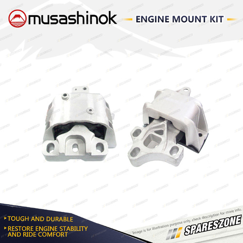 LH + RH Engine Mount Kit for VW Bora 1J Golf MK 4 2.3L AQN 01-07 5 Spd Auto