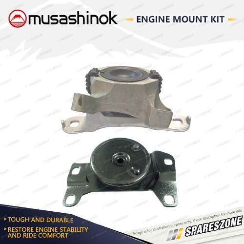 LH + RH Engine Mount Kit for Volvo S40 T5 2.5L 5Cyl Turbo B5254T7 07-15 Auto