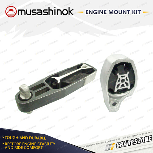 LH Lower + RH Upper Engine Mount for Volvo V60 T8 Phev 2.0L 4Cyl AWD 19-On Auto