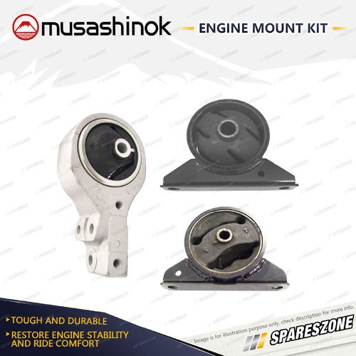 Full Engine Mount Kit for Volvo S40 2.0 2.0 SE 2.0L 4Cyl B4204S2 00-04 Auto