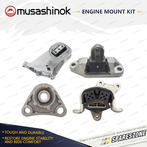 Musashinok Full Engine Mount Kit for Volvo XC90 V8 4.4L V8 AWD B8444S 06-11 Auto
