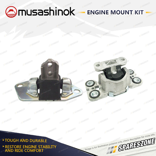 LH + RH Engine Mount for Volvo XC70 D5 2.4L 5Cyl T-Diesel AWD D5244T4 07-09 Auto