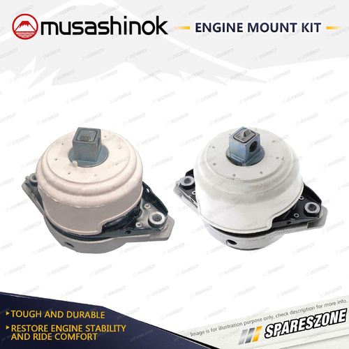 Front LH + Front RH Engine Mount for Mercedes Benz GL GLS ML 63 500 X166 W166