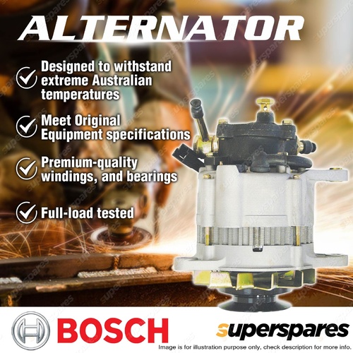 Bosch Alternator for Holden Jackaroo T DIESEL Rodeo KB TF TF TURBO 55 Amp