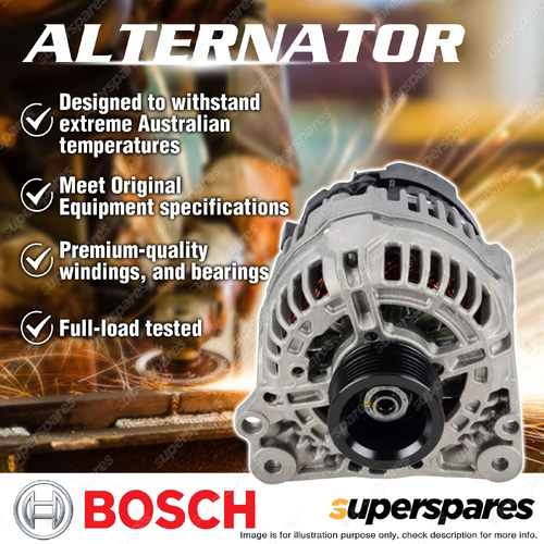 Bosch Alternator for Volkswagen Beetle 9C Polo 9N 1.6L 1.8L 2.0L 2000-2010