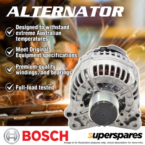 Bosch Alternator for Volkswagen Beetle 9C Bora Caddy 2K CC 3C Crafter 2E 2F