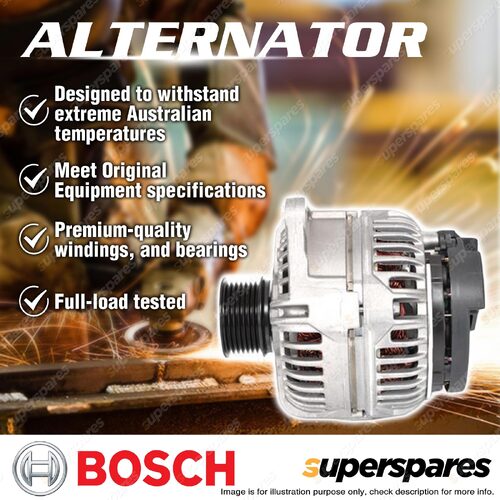 Bosch Alternator for Fiat Ducato 244 250 290 2.3L FWD Diesel 4cyl 140 Amp