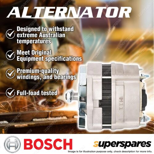 Bosch Alternator for Iveco Eurotech MT Eurotrakker MP 04/1992-01/2003 80 Amp