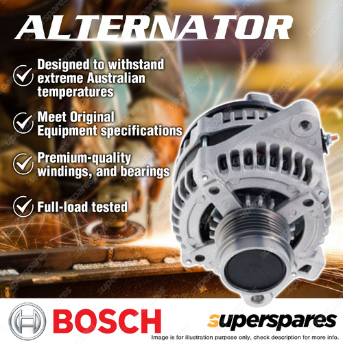Bosch Alternator for Toyota Corolla ZRE152 1.8L 100kW Hatchback 10/2006-07/2012