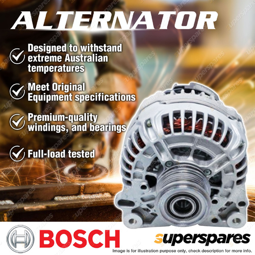 1 x Bosch Alternator for Volkswagen Caravelle Sharan Transporter T4 99-08