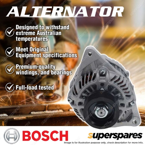 Bosch Alternator for Mitsubishi Triton ML MN Outlander ZE L200 Starion I4 83-15