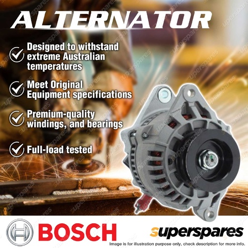 Bosch Alternator for Mazda B2500 Bounty Bravo UN 2.5L WLAT I4 12V 1999-2006