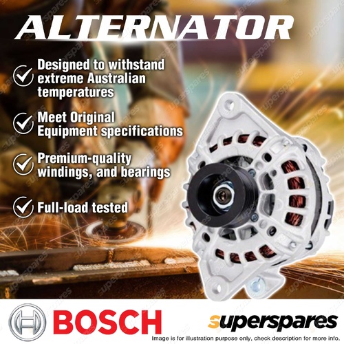 Bosch 110A Alternator for Fiat Ducato 2.3L F1AGL411B I4 16V DOHC 2016-2022
