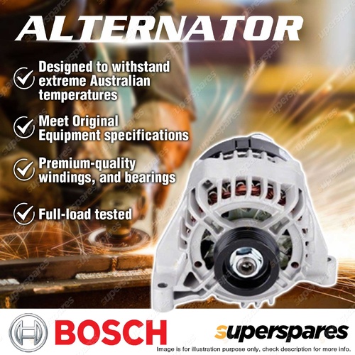 Bosch Alternator for Fiat 500C Doblo Grande Punto Dynamic 1.4L 2006-2018