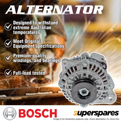 Bosch Alternator for Mitsubishi Pajero NM NP 3.2L 4M41T I4 16V 1999-2006