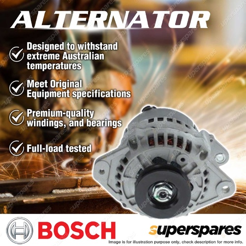 Bosch Alternator for Nissan Mistbal Terrano R20 2.7L SUV 1994-2000