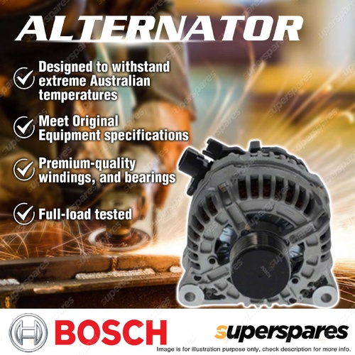 Bosch Alternator for Peugeot 307 406 1.6L 2.0L TU5JP4 DW10TD DW10ATED 1999-2008