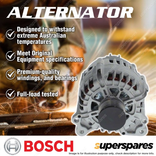 Bosch Alternator for Skoda Kodiaq 176 TDI NS 2.0L CUAA I4 16V 2019-2021