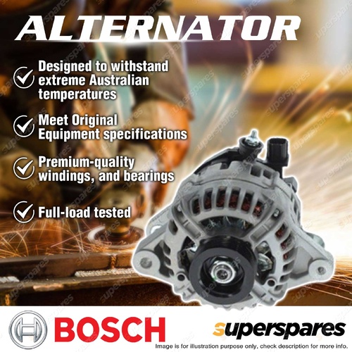 Bosch 80A Alternator for Toyota Vitz SCP90R 1.3L 2SZFE I4 16V 2005-2010