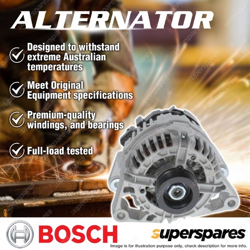 Bosch Alternator for Vauxhall Corsa 1.4L Z14XEP I4 16V Hatchback 2006-2014