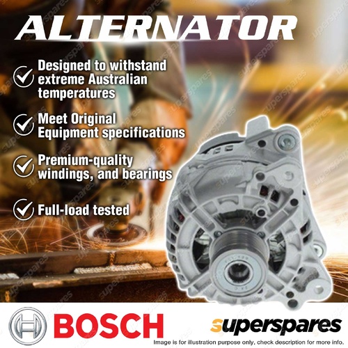 Bosch Alternator for Volkswagen Cross Polo 6R 1.2L CBZB I4 8V 2009-2014