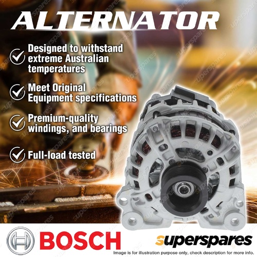 Bosch Alternator for Audi A2 8Z 1.6L BAD I4 16v DOHC 81kW FWD 05/2002-08/2005