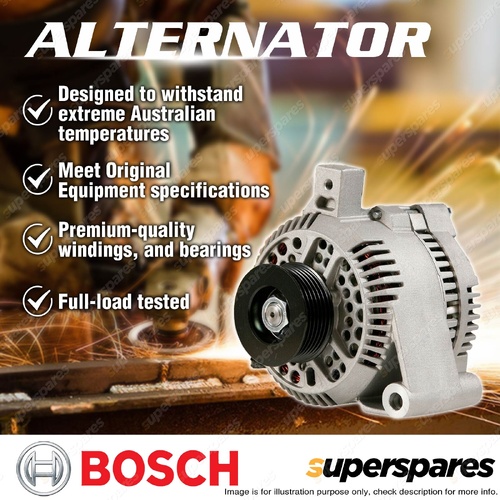 Bosch Alternator for Ford Mondeo 2.0L CJBB 2.5L LCBD 107kW 125kW FWD 2000-2007