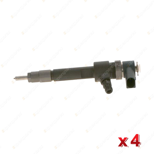 4 x Bosch Common Rail Injectors for Volkswagen LT35 LT46 2D 2.8L AUH I4 02-07